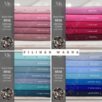 Tudung Bawal Tabur Crystal SWA (Bawal No 1)