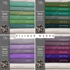 Tudung Bawal Tabur Crystal SWA (Bawal No 1)