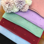 Tudung Bawal Tabur Crystal Colour (Bawal No 1)