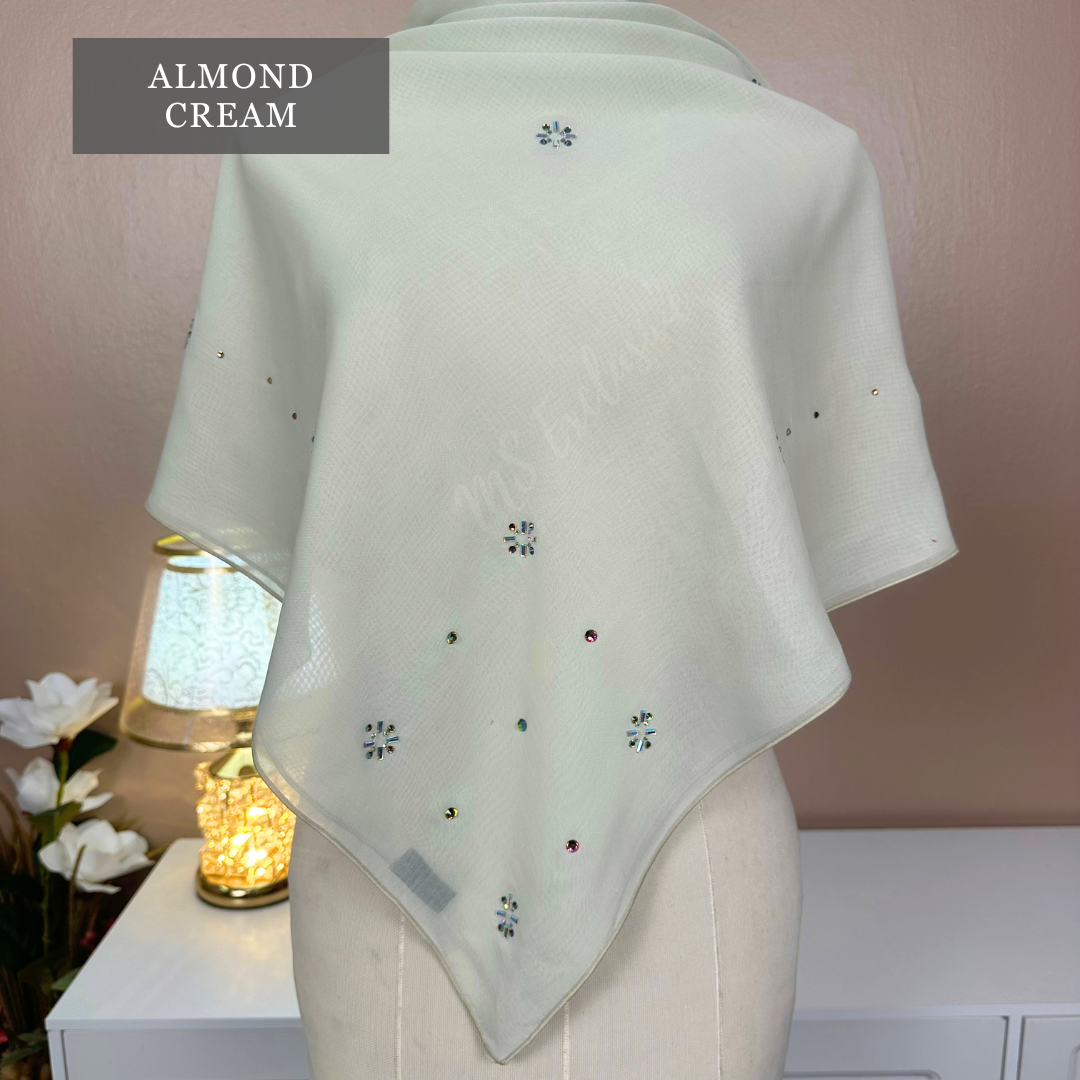 Tudung Bawal Afeeya (Bawal No 1)