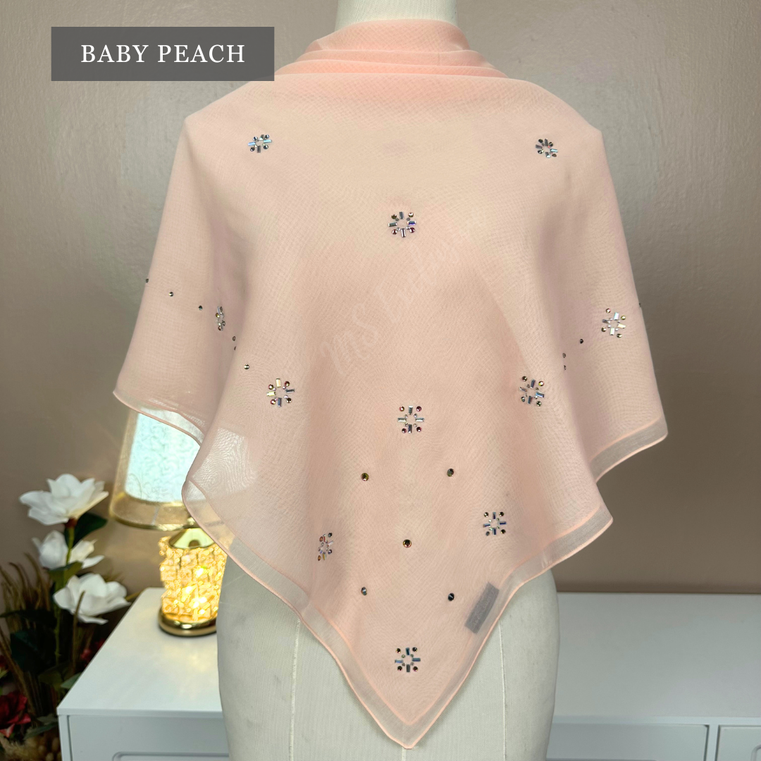 Tudung Bawal Afeeya (Bawal No 1)