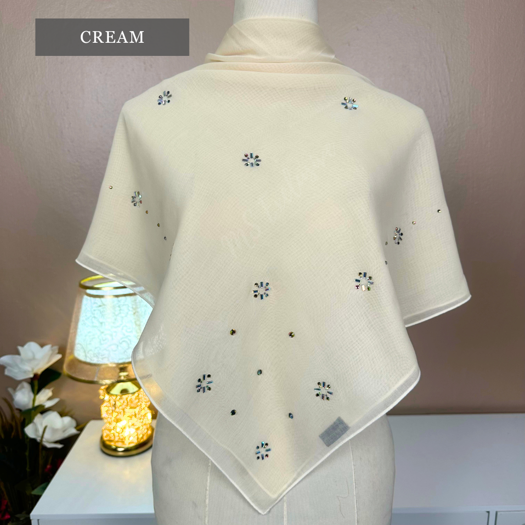 Tudung Bawal Afeeya (Bawal No 1)