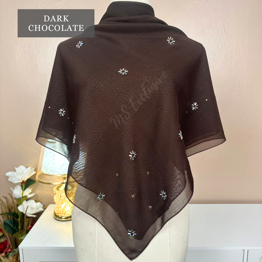 Tudung Bawal Afeeya (Bawal No 1)