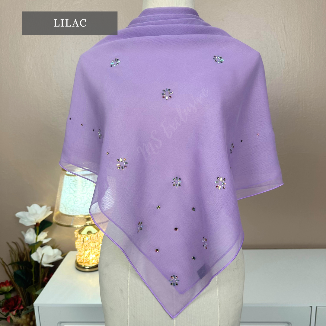 Tudung Bawal Afeeya (Bawal No 1)