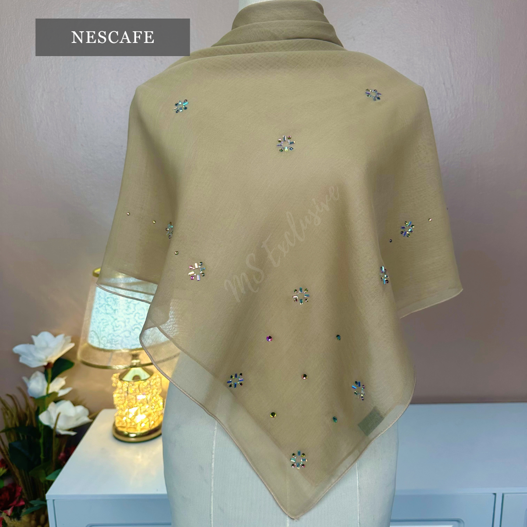 Tudung Bawal Afeeya (Bawal No 1)