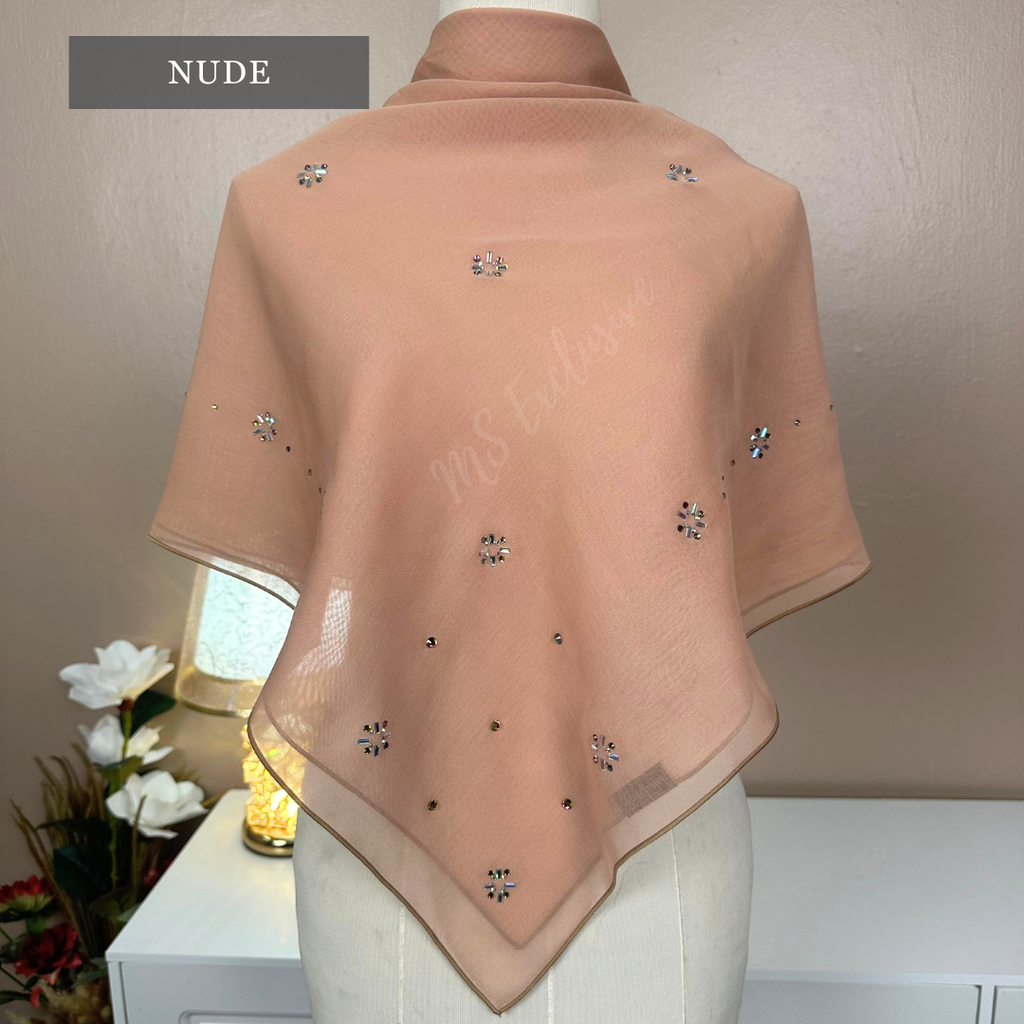 Tudung Bawal Afeeya (Bawal No 1)