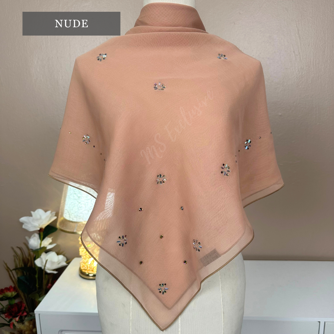 Tudung Bawal Afeeya (Bawal No 1)