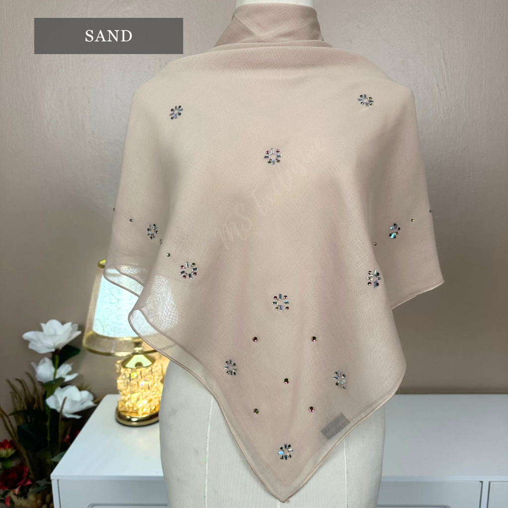 Tudung Bawal Afeeya (Bawal No 1)
