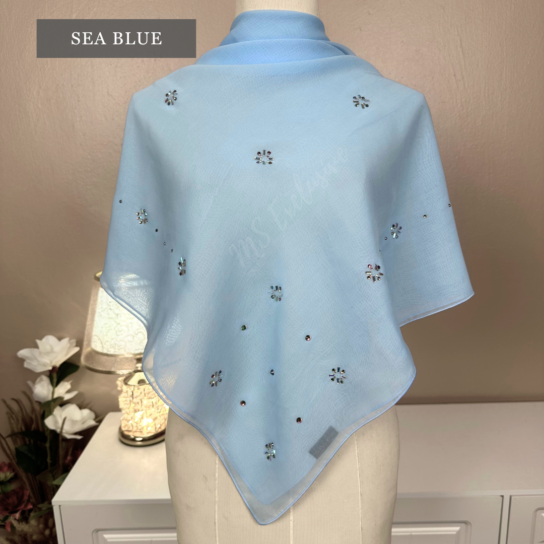 Tudung Bawal Afeeya (Bawal No 1)