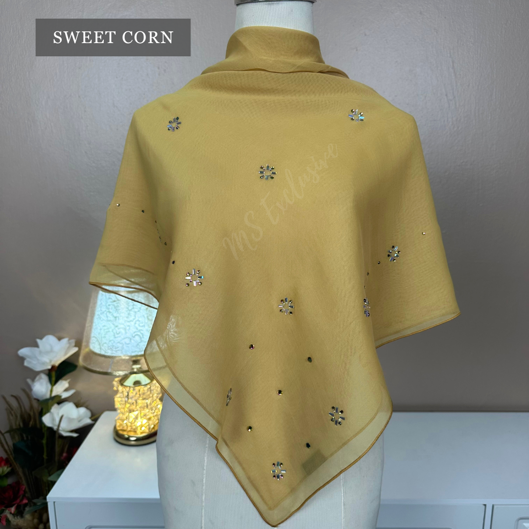 Tudung Bawal Afeeya (Bawal No 1)
