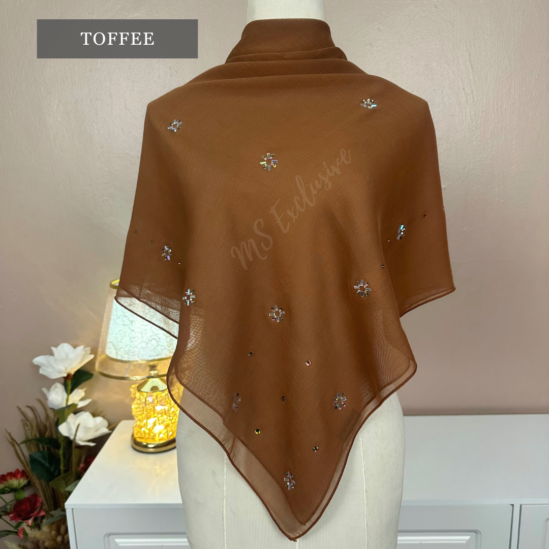Tudung Bawal Afeeya (Bawal No 1)