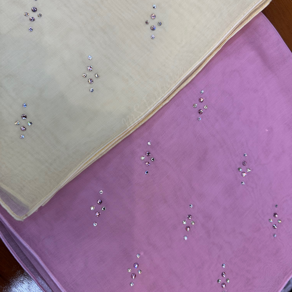 Tudung Bawal Ayla Crystal SWA (Bawal Asli)