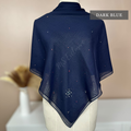 Tudung Bawal Elsa Crystal SWA (Bawal Asli)