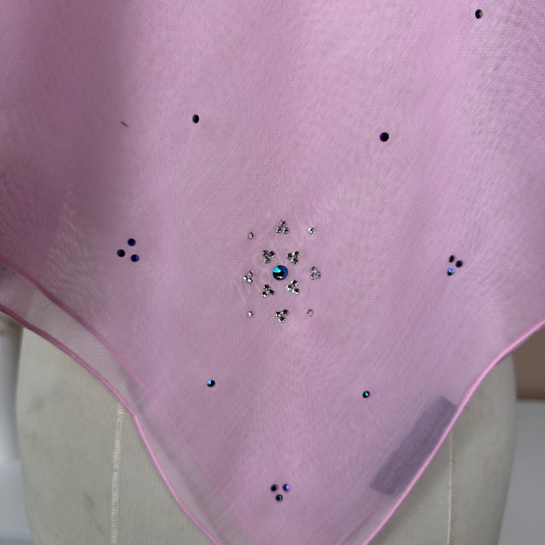 Tudung Bawal Elsa Crystal SWA (Bawal Asli)