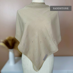 Tudung Bawal Rintik Crystal SWA (Bawal Asli)