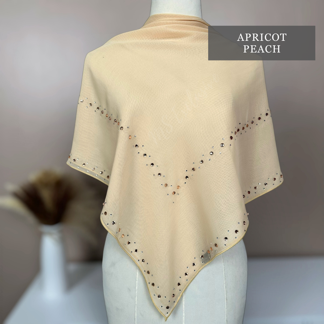 Tudung Bawal Eddelyn (Bawal No 1)
