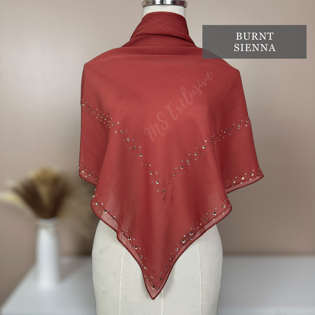 Tudung Bawal Eddelyn (Bawal No 1)