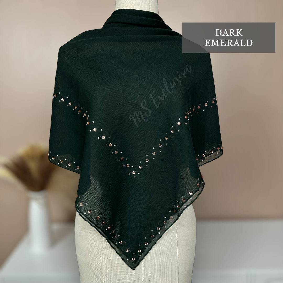 Tudung Bawal Eddelyn (Bawal No 1)
