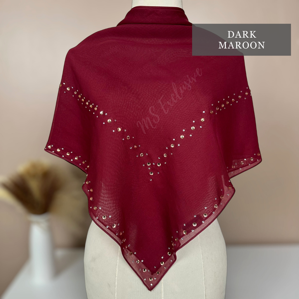 Tudung Bawal Eddelyn (Bawal No 1)