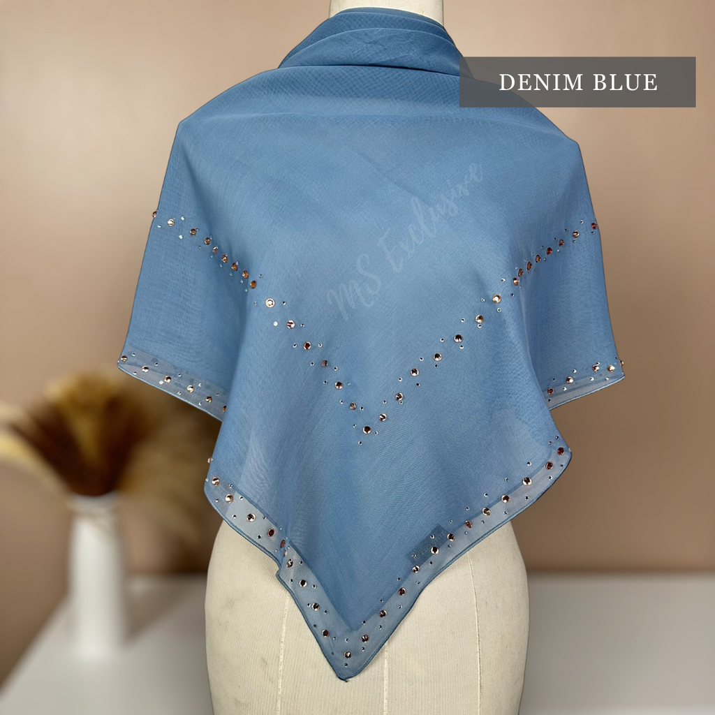 Tudung Bawal Eddelyn (Bawal No 1)