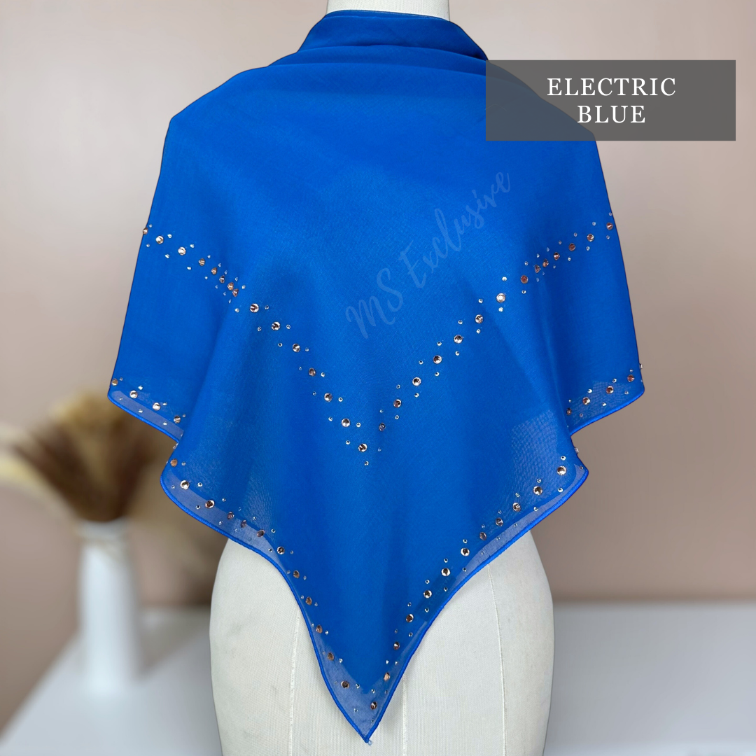 Tudung Bawal Eddelyn (Bawal No 1)
