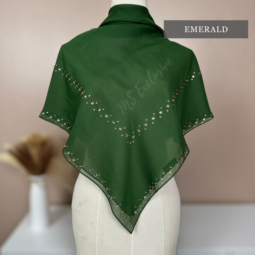 Tudung Bawal Eddelyn (Bawal No 1)