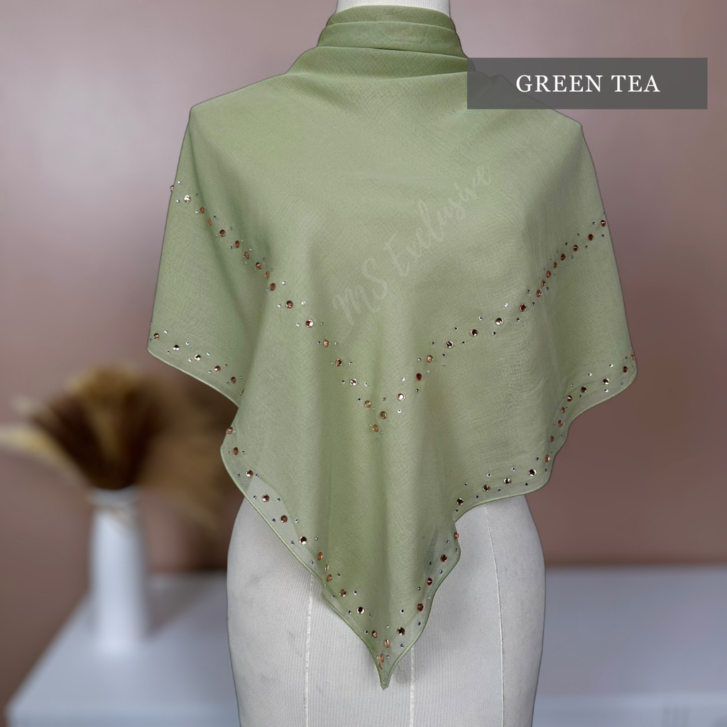 Tudung Bawal Eddelyn (Bawal No 1)