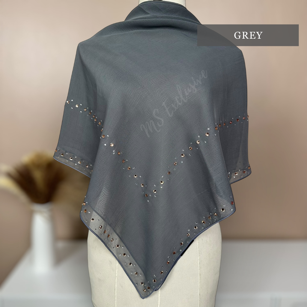 Tudung Bawal Eddelyn (Bawal No 1)