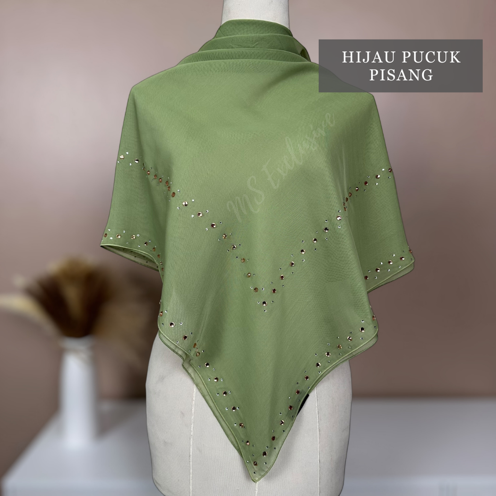 Tudung Bawal Eddelyn (Bawal No 1)