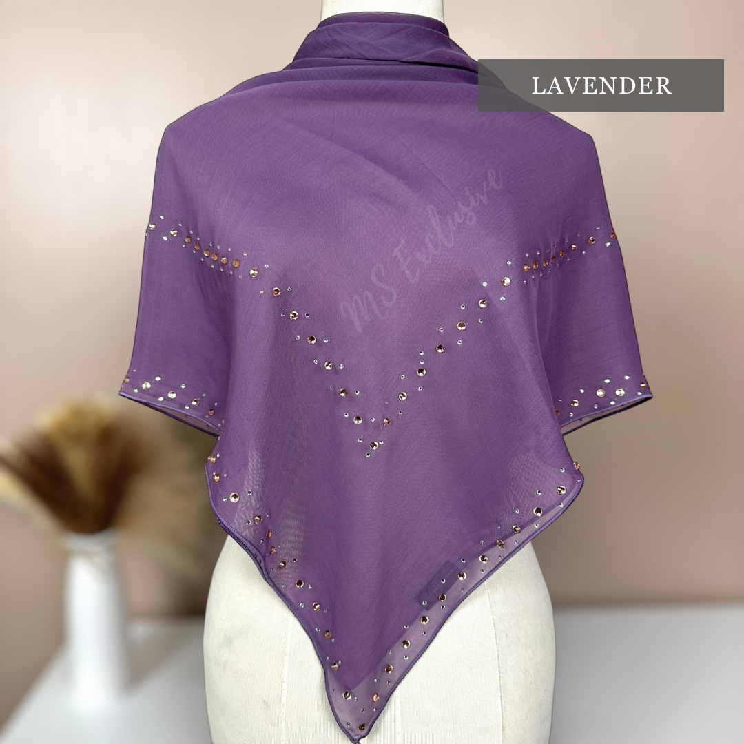 Tudung Bawal Eddelyn (Bawal No 1)