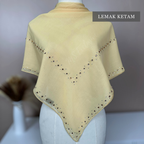 Tudung Bawal Eddelyn (Bawal No 1)