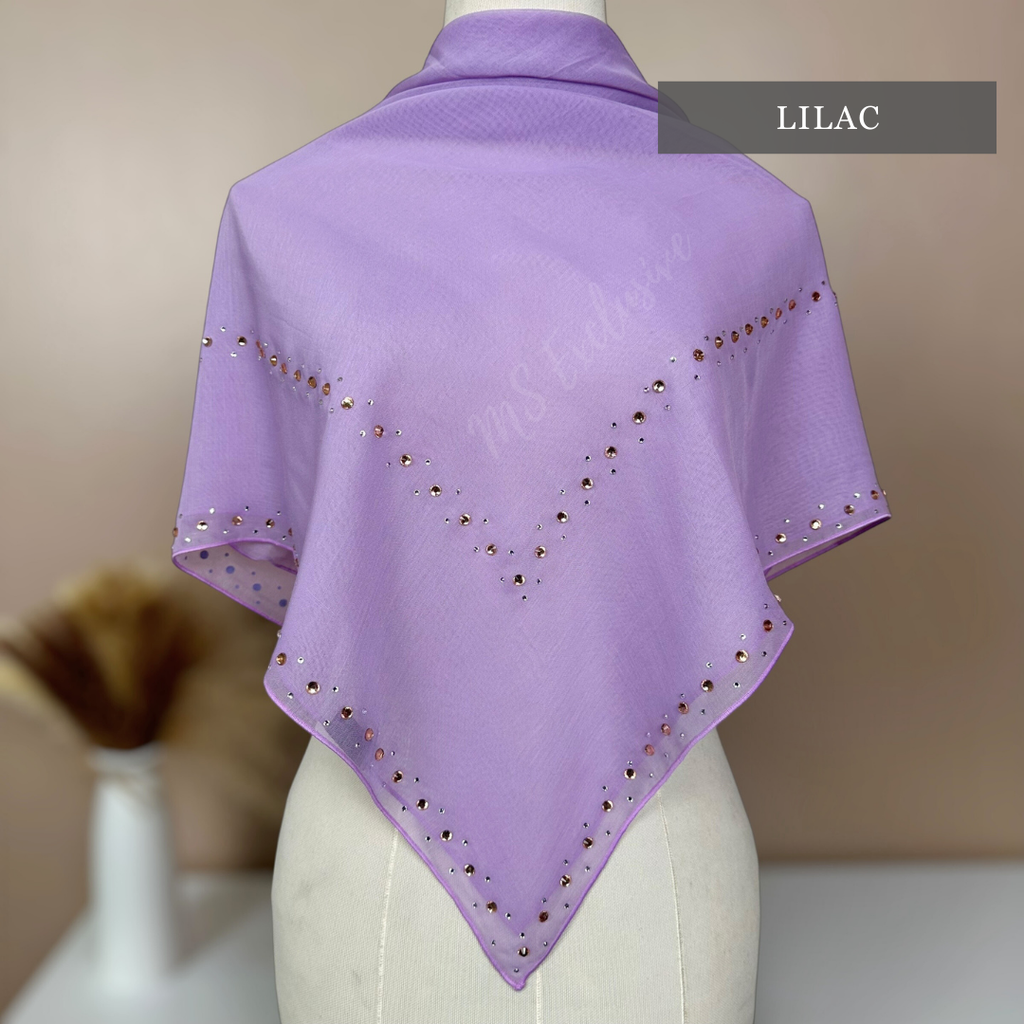 Tudung Bawal Eddelyn (Bawal No 1)