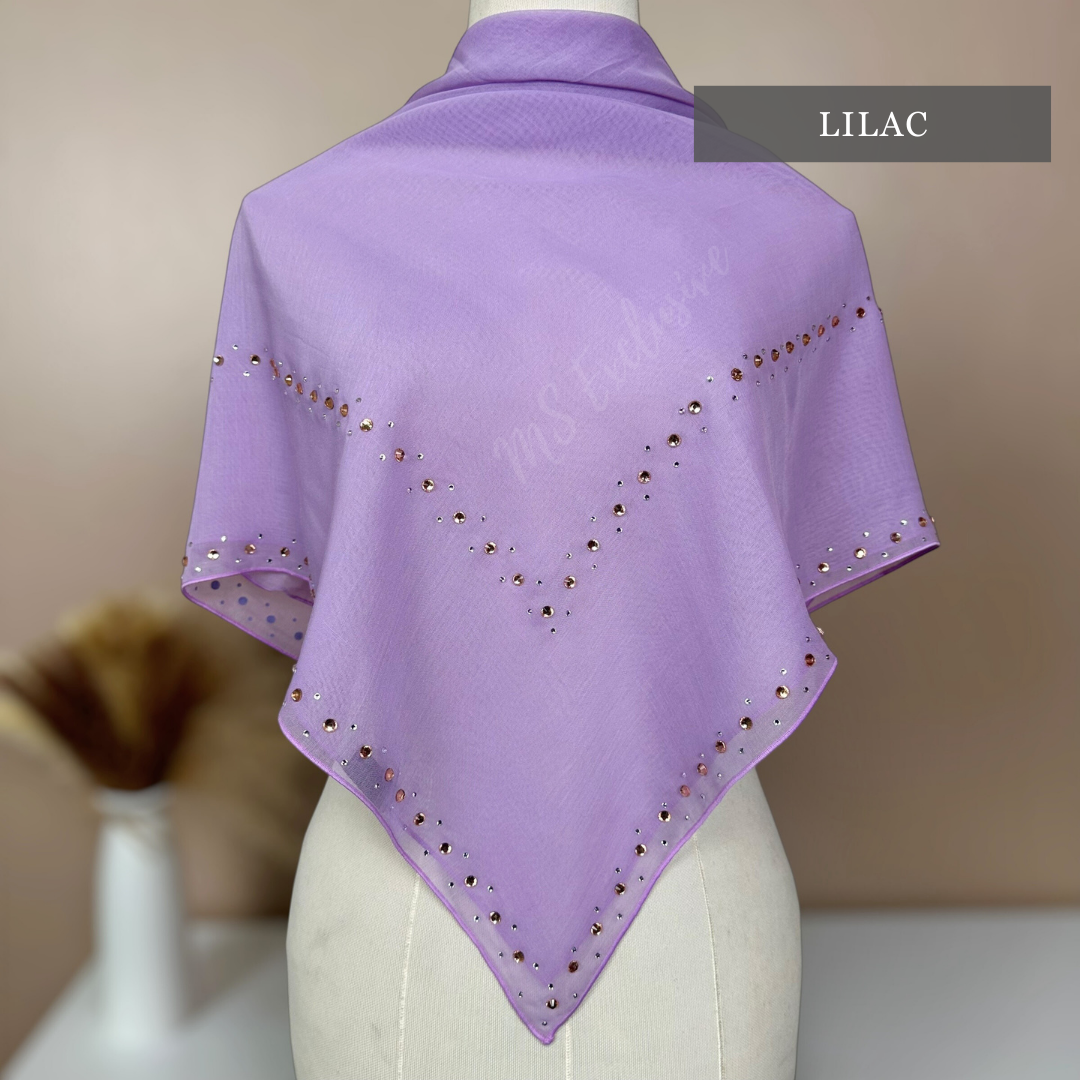 Tudung Bawal Eddelyn (Bawal No 1)