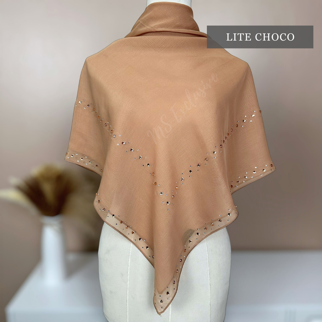 Tudung Bawal Eddelyn (Bawal No 1)