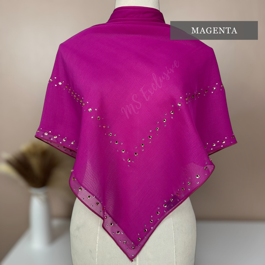 Tudung Bawal Eddelyn (Bawal No 1)