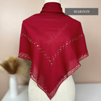 Tudung Bawal Eddelyn (Bawal No 1)