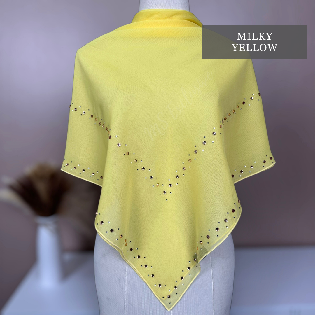 Tudung Bawal Eddelyn (Bawal No 1)