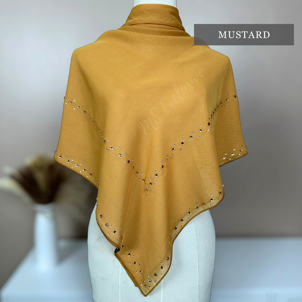 Tudung Bawal Eddelyn (Bawal No 1)