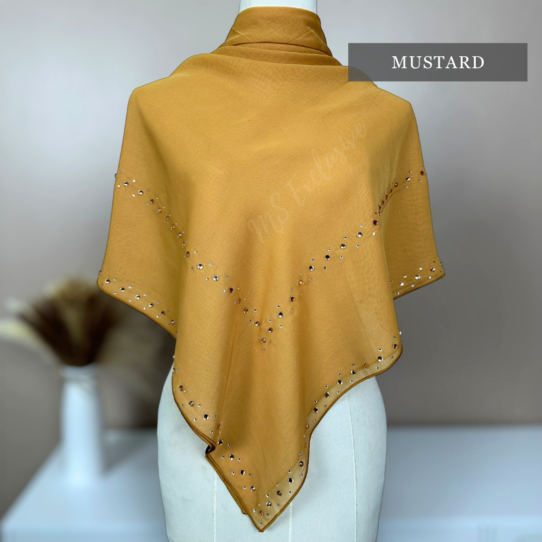 Tudung Bawal Eddelyn (Bawal No 1)