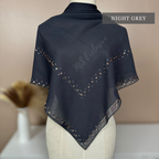 Tudung Bawal Eddelyn (Bawal No 1)