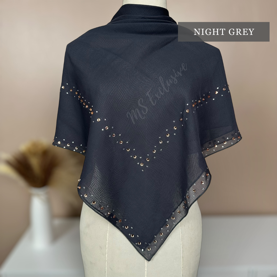 Tudung Bawal Eddelyn (Bawal No 1)