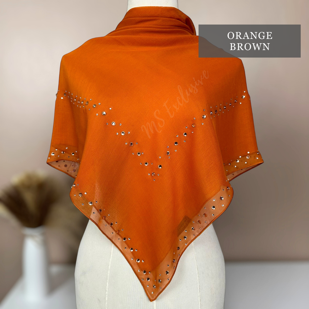 Tudung Bawal Eddelyn (Bawal No 1)