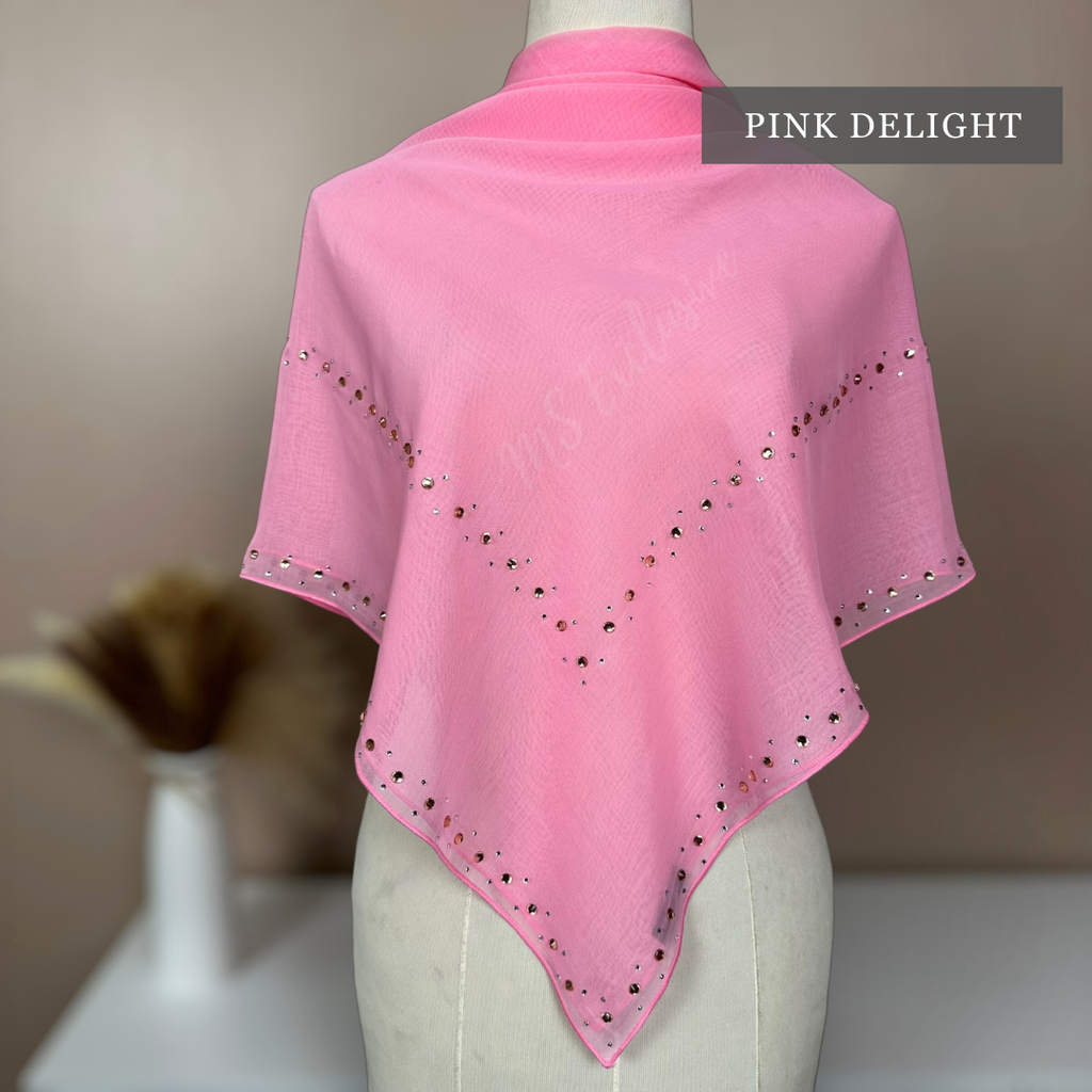 Tudung Bawal Eddelyn (Bawal No 1)