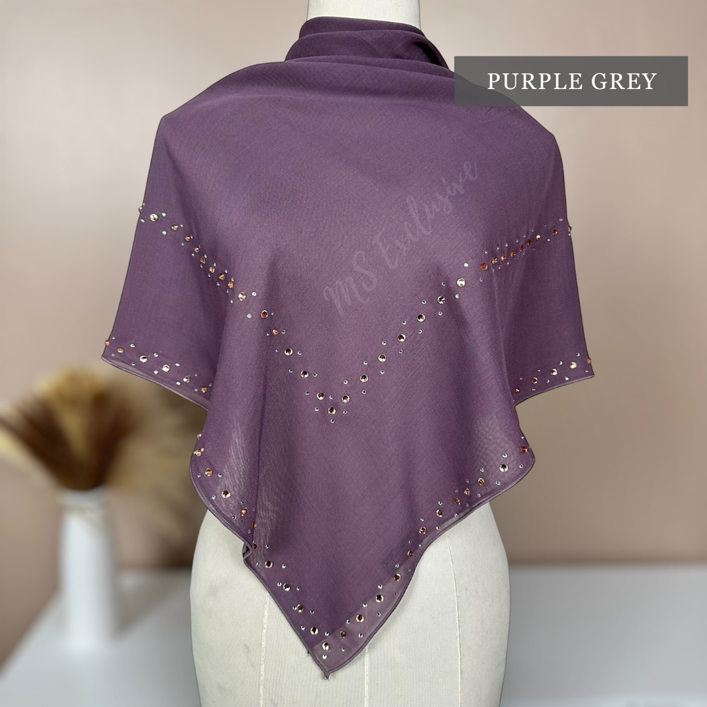 Tudung Bawal Eddelyn (Bawal No 1)