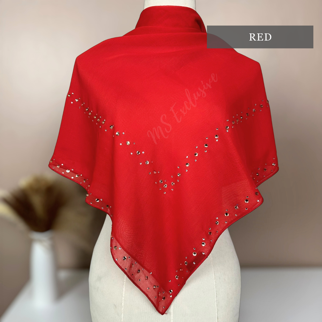 Tudung Bawal Eddelyn (Bawal No 1)