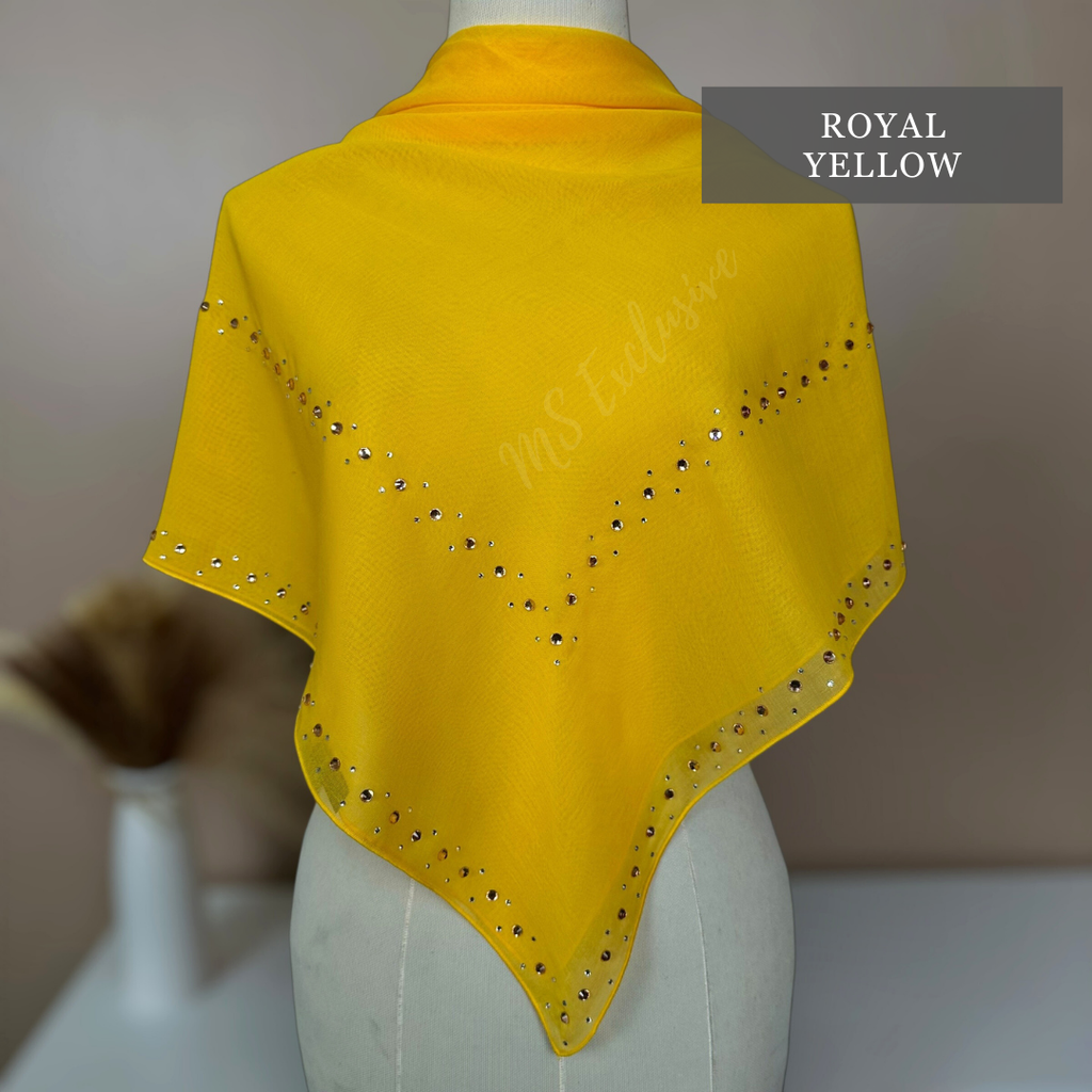 Tudung Bawal Eddelyn (Bawal No 1)