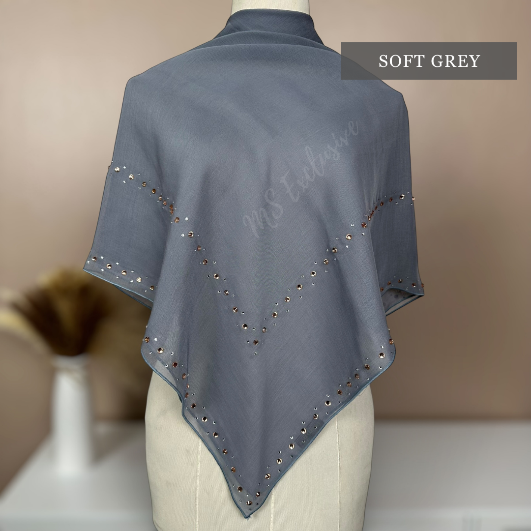 Tudung Bawal Eddelyn (Bawal No 1)