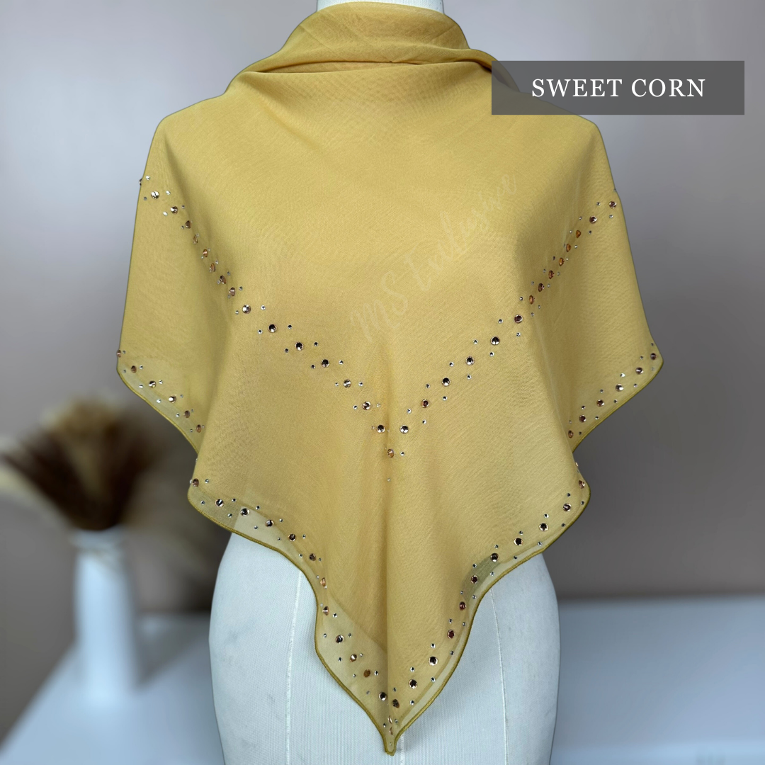 Tudung Bawal Eddelyn (Bawal No 1)