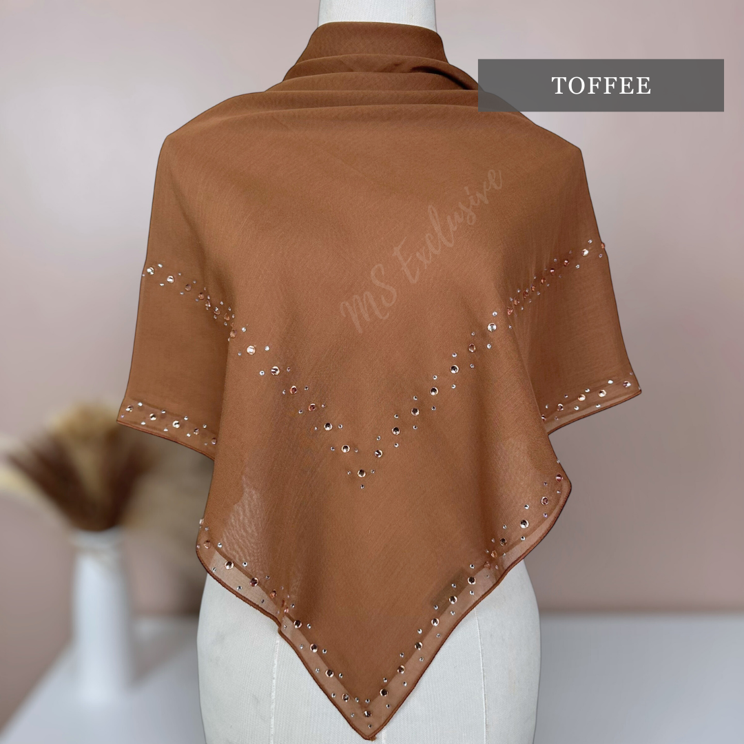 Tudung Bawal Eddelyn (Bawal No 1)