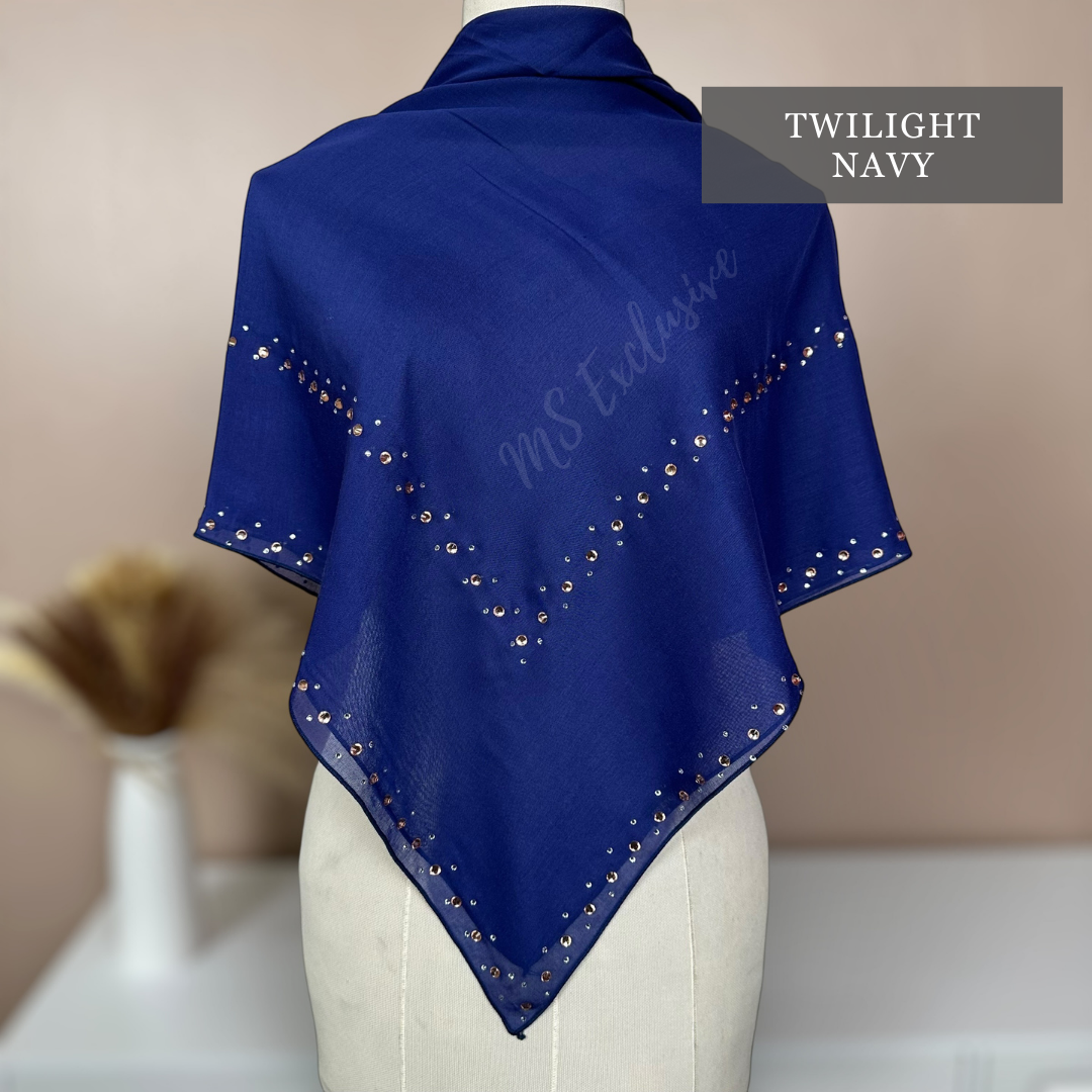 Tudung Bawal Eddelyn (Bawal No 1)